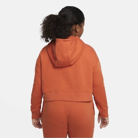NWT Nike Girls’ Sportswear Club Fleece Pullover Hoodie - Picture 2 of 5